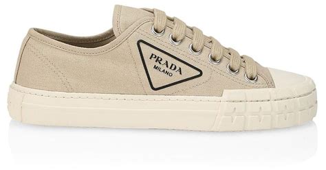 prada canvas round-toe sneakers 370 brl|Buy Prada Canvas Shoes: New Releases & Iconic Styles .